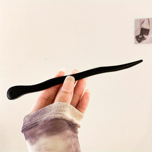 Vintage Wooden Hairpin Women Girls Outdoor Decor