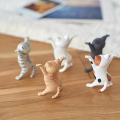 Fun Kitty Dance Cat Headphone Earbuds Holder Christmas Gift