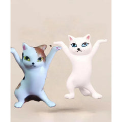 Fun Kitty Dance Cat Headphone Earbuds Holder Christmas Gift