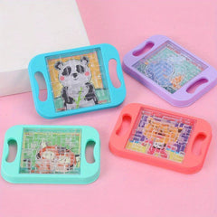6pcs Mini Balance Maze Small Palm Ball Maze Educational Toys