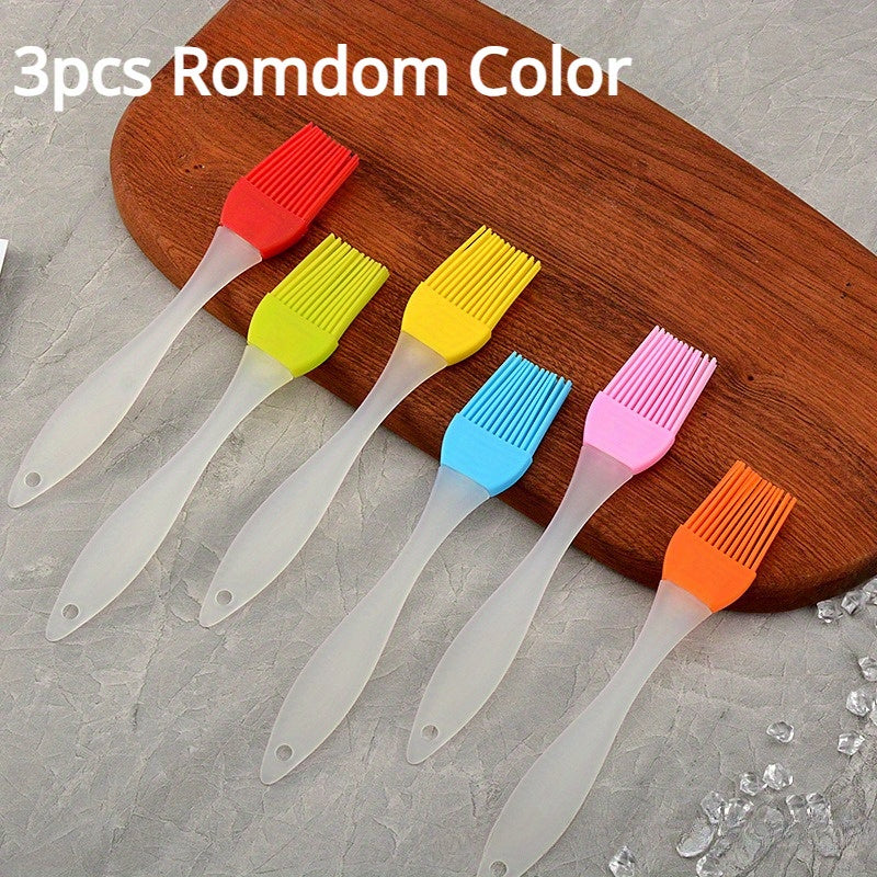 6pcs Silicone BBQ Brush High Temp Barbecue Butter Brush Cooking Tools