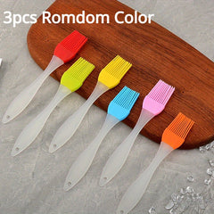 6pcs Silicone BBQ Brush High Temp Barbecue Butter Brush Cooking Tools