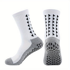 Anti Slip Football Crew Socks Sports Floor Socks