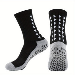 Anti Slip Football Crew Socks Sports Floor Socks