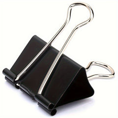 12 Pcs Box Large Binder Clips Big Paper Clamps Clips Office Supplies