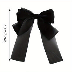 Vintage Bow Spring Hair Clip Headwear