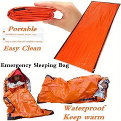 Thermal Emergency Sleeping Bag Waterproof Lightweight Survival Sleeping Bag