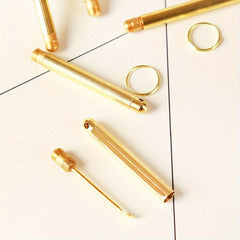 Ear Spoon Keychain Pendant Metal Ear Spoon Keyring