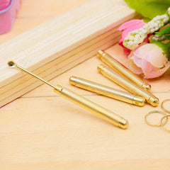 Ear Spoon Keychain Pendant Metal Ear Spoon Keyring