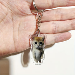Funny Meme Acrylic Keychain Pendant Backpack Ornament Accessories