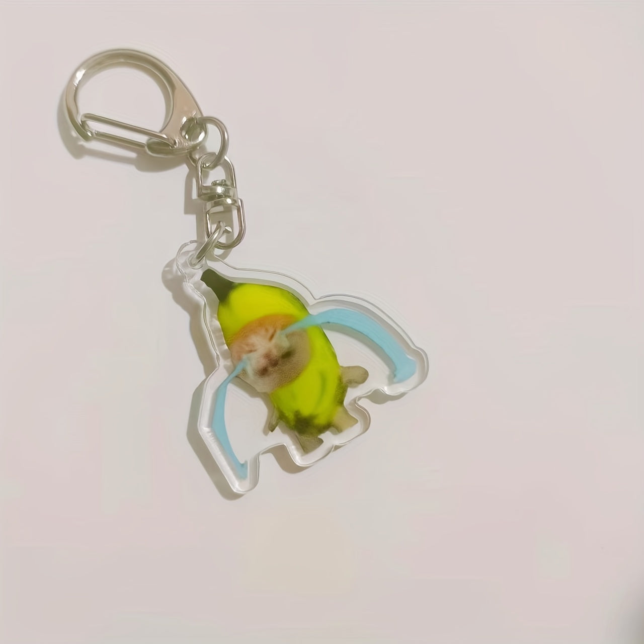 Funny Meme Acrylic Keychain Pendant Backpack Ornament Accessories