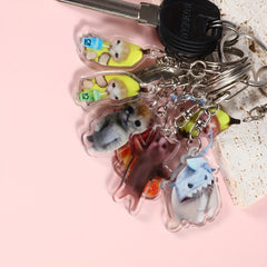 Funny Meme Acrylic Keychain Pendant Backpack Ornament Accessories