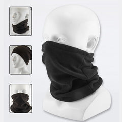 Winter Polar Fleece Mask Scarf Windproof Neck Cover Face Mask