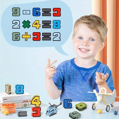 Digital Robot Toy Puzzle Assembly Combination Christmas Gift