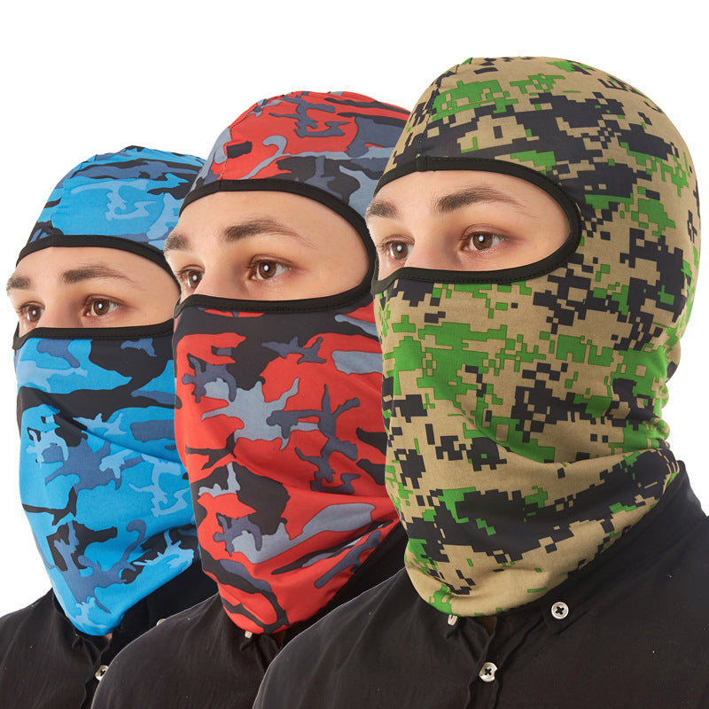Camouflage Headscarf Outdoor Cycling Sports Mask