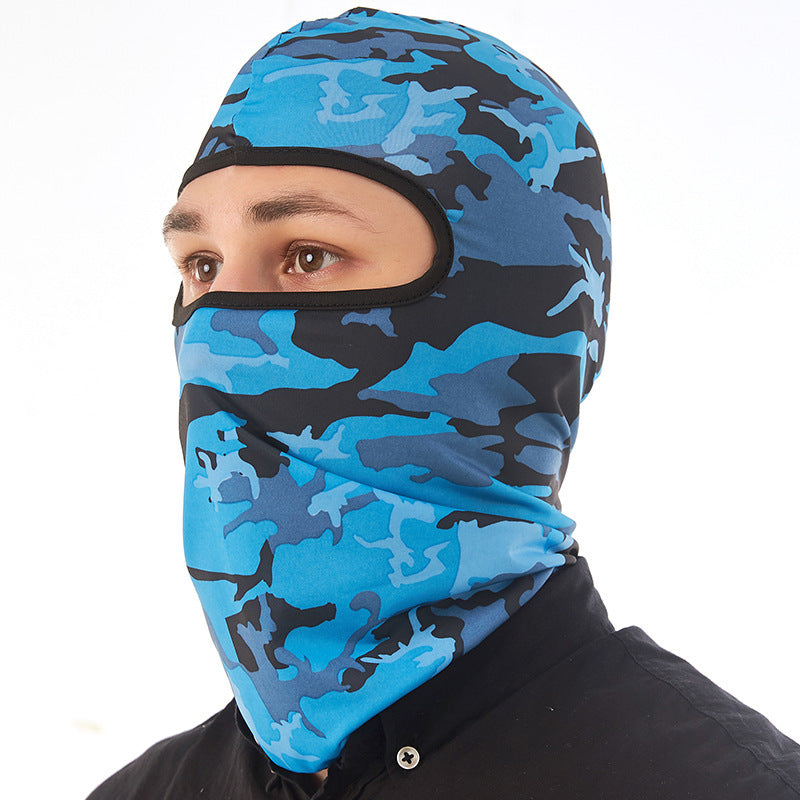 Camouflage Headscarf Outdoor Cycling Sports Mask