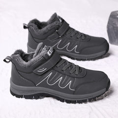 Women's Non Slip Snow Sneakers Warm Hiking Shoes