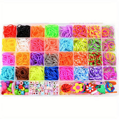 40 Grids Rubber Band Toy Knitting Bracelet Making Machine