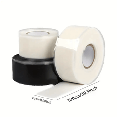 2 Rolls Silicone Tape Pipe Leak Repair Tape Waterproof