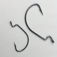 10pcs High Carbon Steel Wide Gap Hook for Deep Sea Fishing