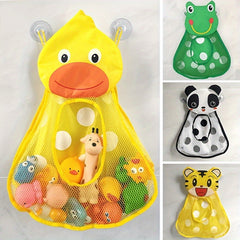 Bathroom Toy Storage Bag with Suction Cups