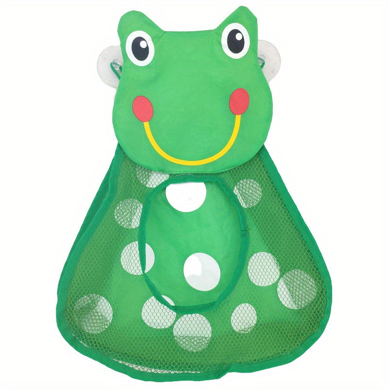 Bathroom Toy Storage Bag with Suction Cups