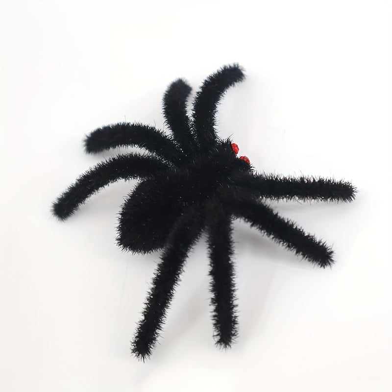 Halloween Spider Flocking Set with Diamond Eyes