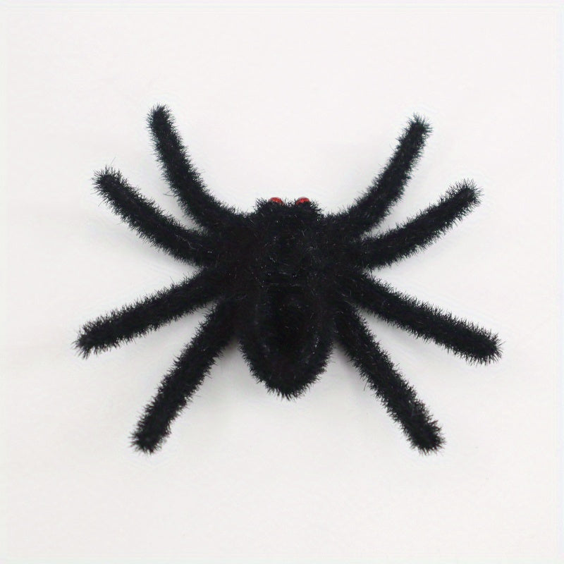 Halloween Spider Flocking Set with Diamond Eyes