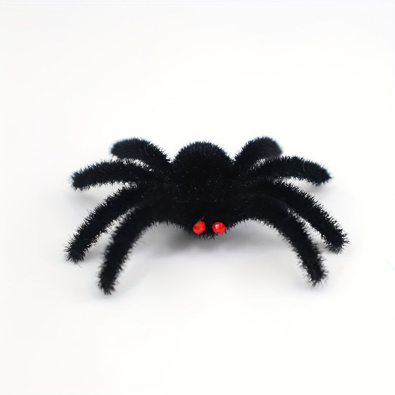 Halloween Spider Flocking Set with Diamond Eyes