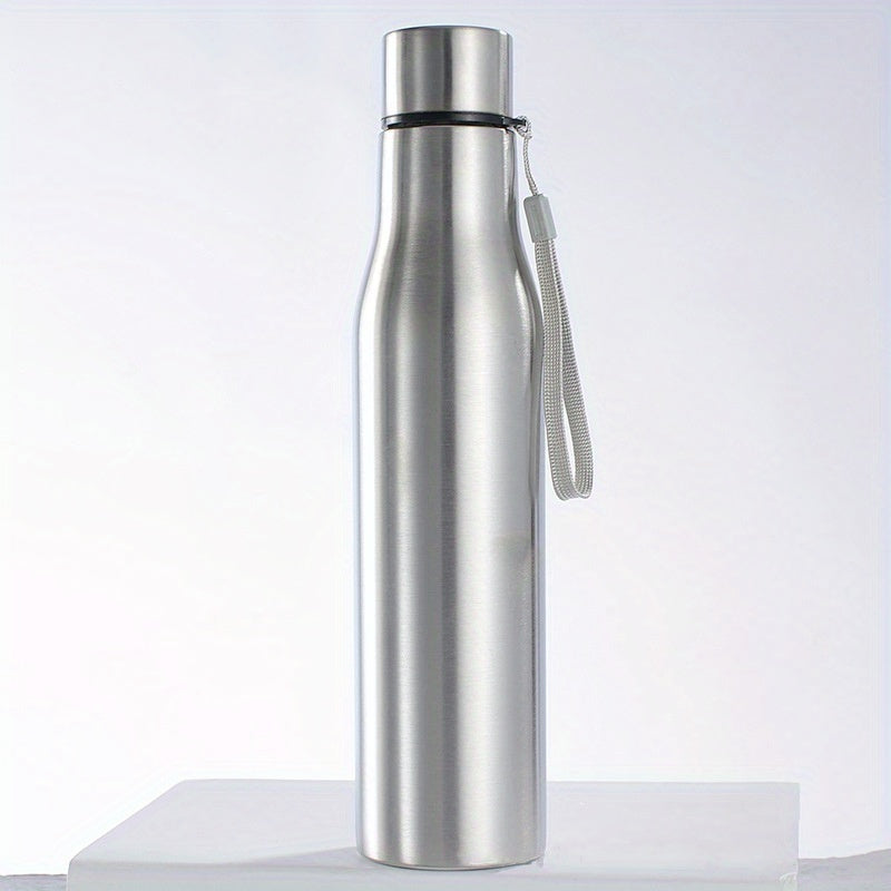 Large Capacity Stainless Steel Sports Water Bottle with Handle