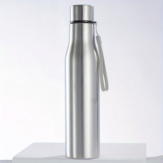 Large Capacity Stainless Steel Sports Water Bottle with Handle