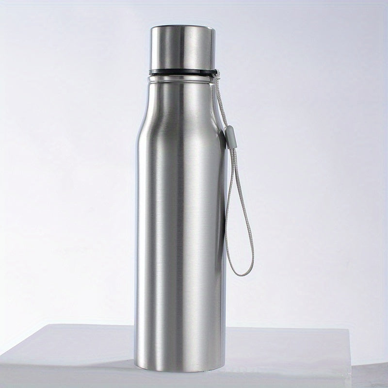 Large Capacity Stainless Steel Sports Water Bottle with Handle