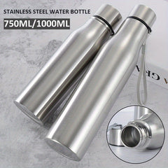 Large Capacity Stainless Steel Sports Water Bottle with Handle
