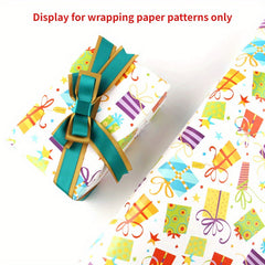 Animal Wrapping Paper Birthday Gift DIY Cartoon Gift Wrap