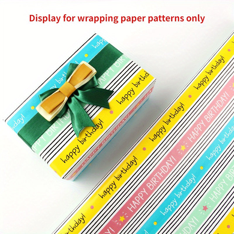 Animal Wrapping Paper Birthday Gift DIY Cartoon Gift Wrap