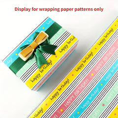 Animal Wrapping Paper Birthday Gift DIY Cartoon Gift Wrap