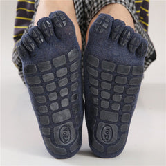 Unisex Yoga Socks Non-slip Breathable Sports Socks With Grips