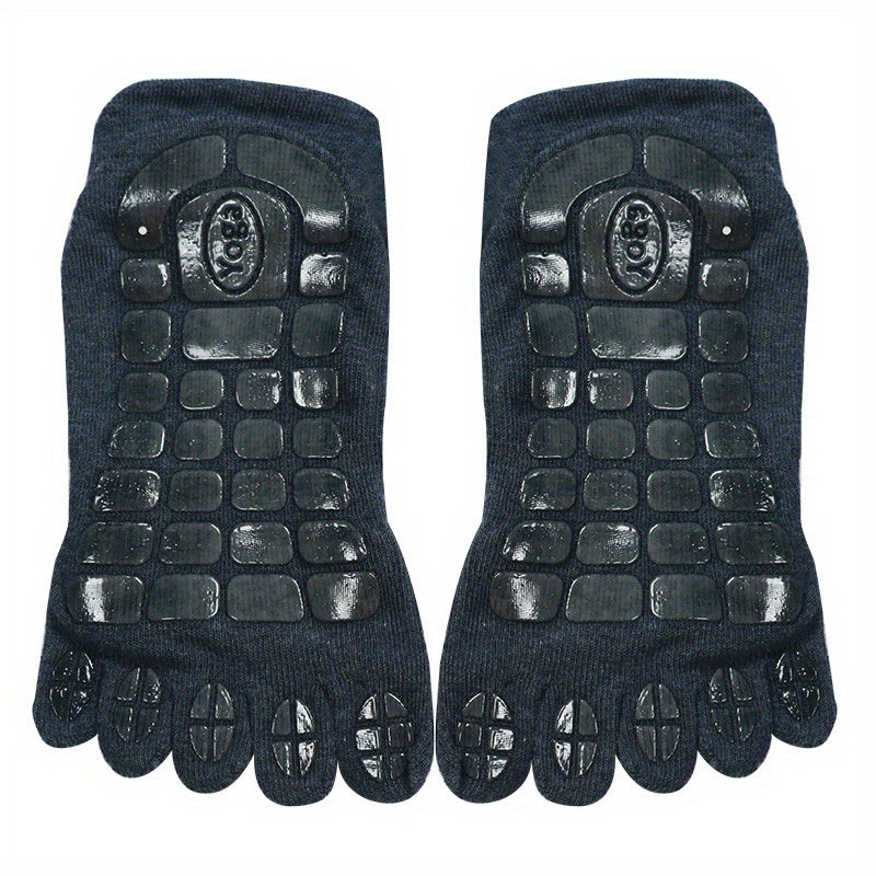 Unisex Yoga Socks Non-slip Breathable Sports Socks With Grips