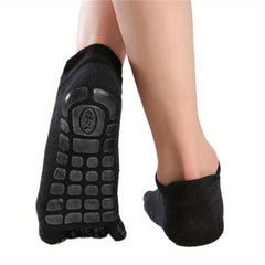 Unisex Yoga Socks Non-slip Breathable Sports Socks With Grips