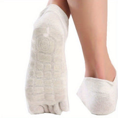 Unisex Yoga Socks Non-slip Breathable Sports Socks With Grips