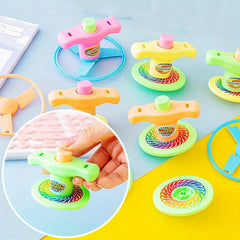 12pcs Spinning Top Launch Bamboo Dragonfly Game Party Favor
