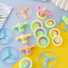 12pcs Spinning Top Launch Bamboo Dragonfly Game Party Favor