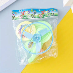 12pcs Spinning Top Launch Bamboo Dragonfly Game Party Favor