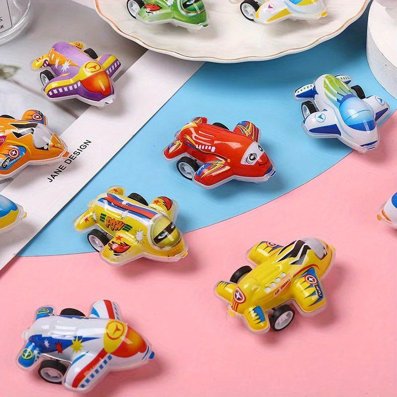 20pcs Mini Plane Toy Party Favor Wedding Gift Pinata Fillers Goodie Bag Random