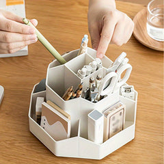 Desktop Pen Holder and Makeup Brush Organizer for Home Office