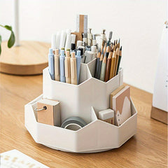 Desktop Pen Holder and Makeup Brush Organizer for Home Office