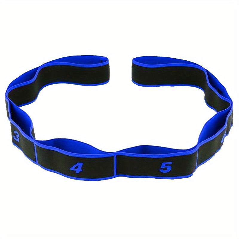 Digital Segmented Yoga Stretching Tension Band Latin Pilates Elastic