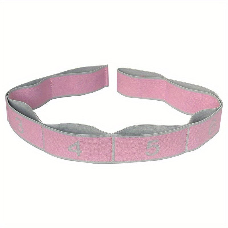 Digital Segmented Yoga Stretching Tension Band Latin Pilates Elastic