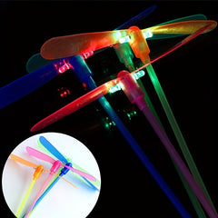 5pcs Luminous Bamboo Dragonfly Flying Toys For Party Camping