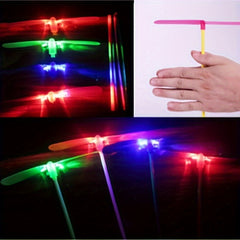 5pcs Luminous Bamboo Dragonfly Flying Toys For Party Camping